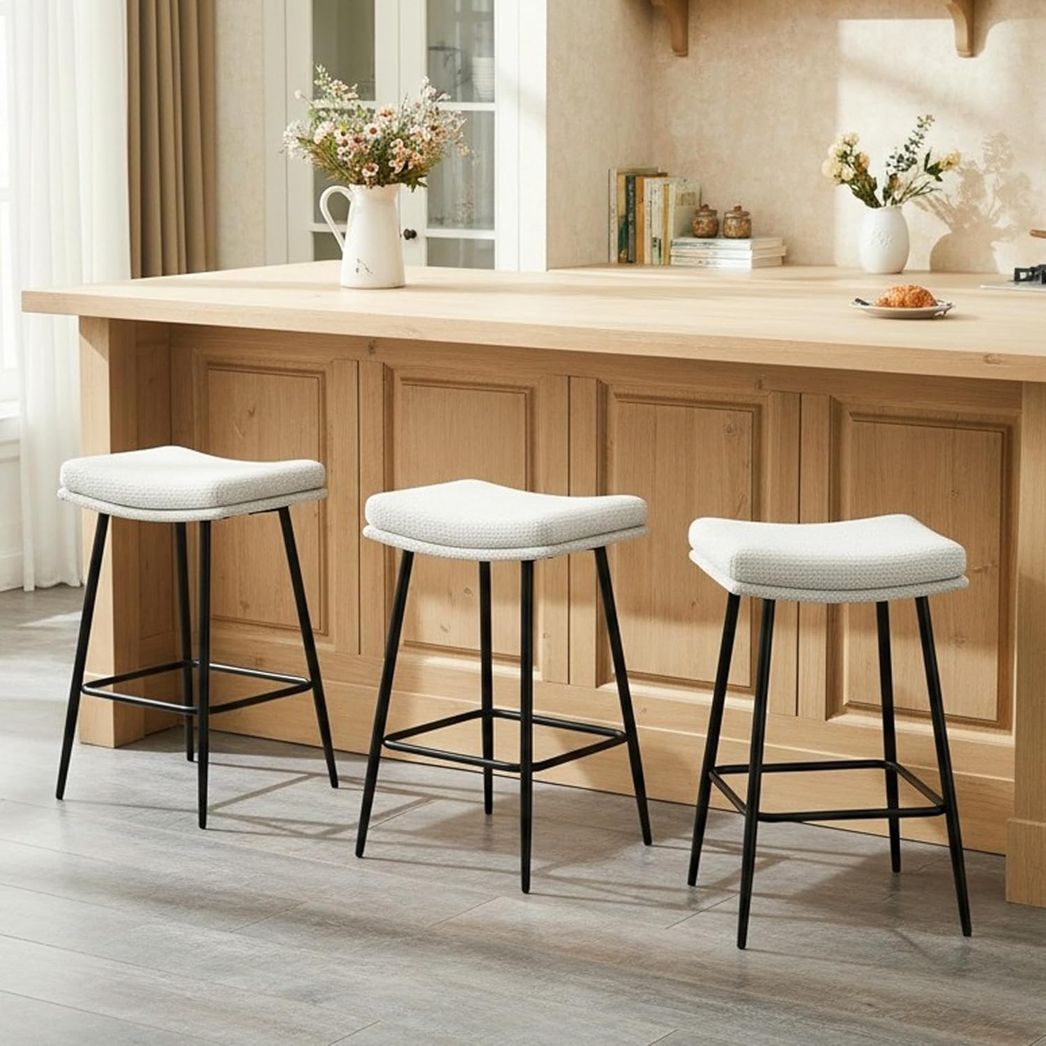 Commercial Kitchen Counter - 26 inch Counter Height Bar Stools