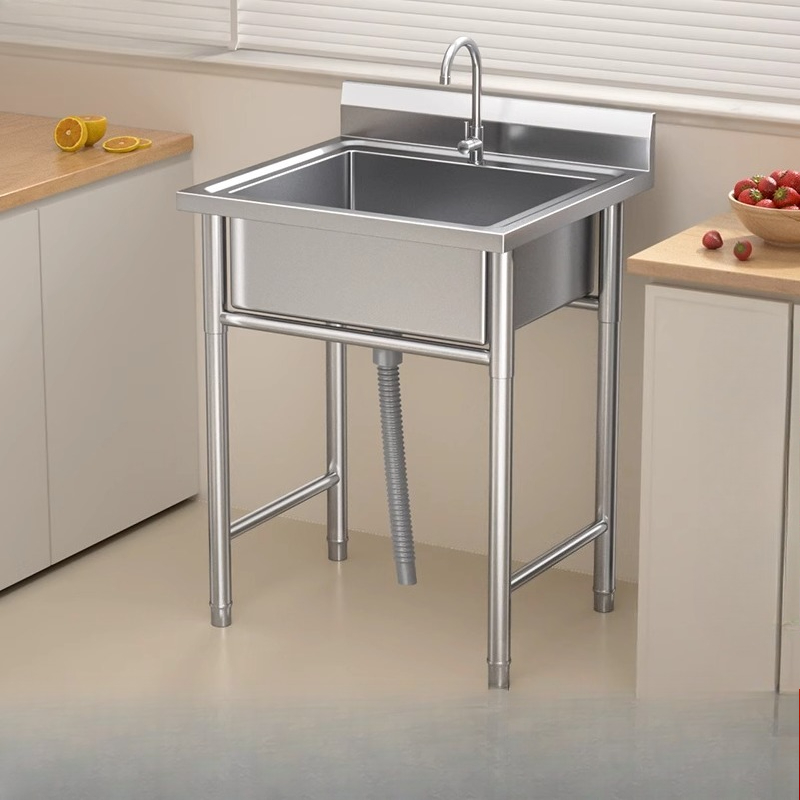 Commercial stainless steel sin - مراجعة Commercial Kitchen Double Sink وسعره
