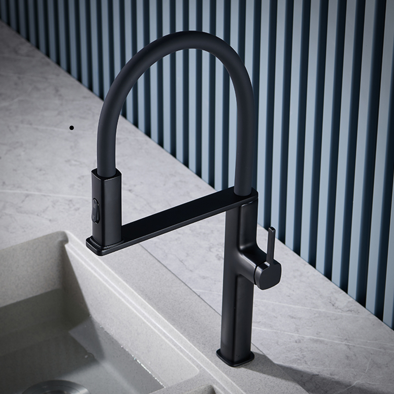 Luxury black brass kitchen fau - مراجعة Commercial Kitchen Mixer Tap وسعره