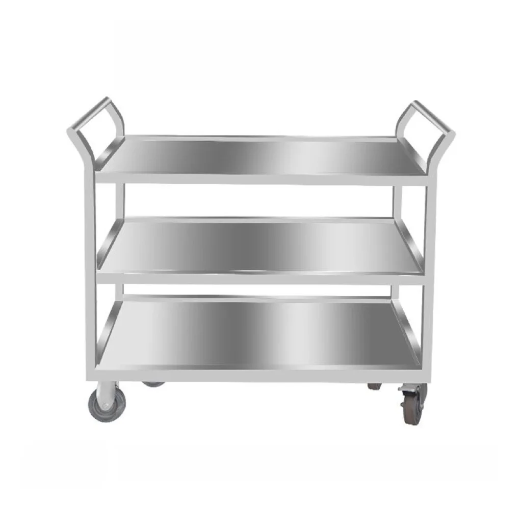 Stainless Steel Utility Cart 3 - مراجعة Commercial Kitchen Bench وسعره