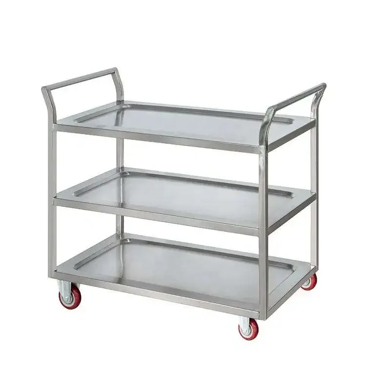 Stainless Steel Utility Cart 3 - مراجعة Commercial Kitchen Bench وسعره