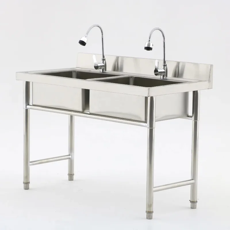 Commercial Kitchen Equipment R - مراجعة Commercial Kitchen Double Sink وسعره