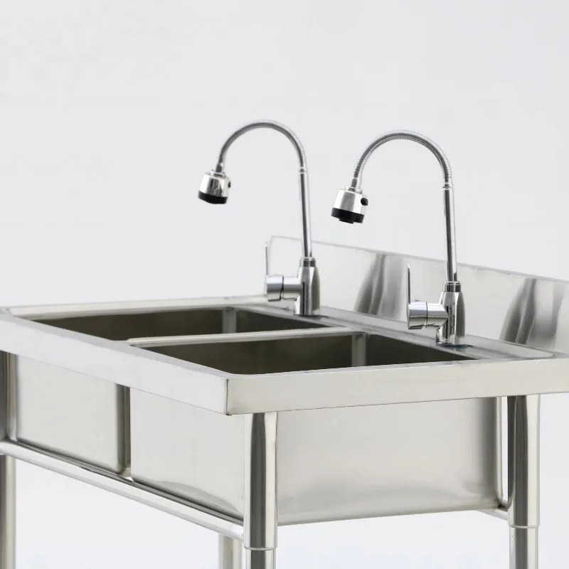 Commercial Kitchen Equipment R - مراجعة Commercial Kitchen Double Sink وسعره