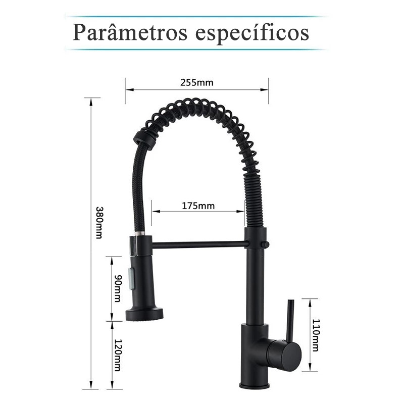 Matte Black Pull Down Kitchen  - مراجعة Commercial Kitchen Mixer Tap وسعره