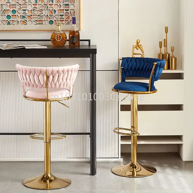 Modern Velvet Bar Stools Swive - مراجعة Commercial Kitchen Counter وسعره