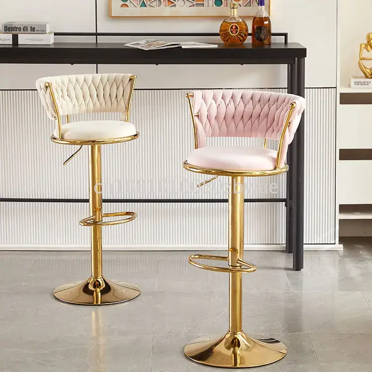 Modern Velvet Bar Stools Swive - مراجعة Commercial Kitchen Counter وسعره