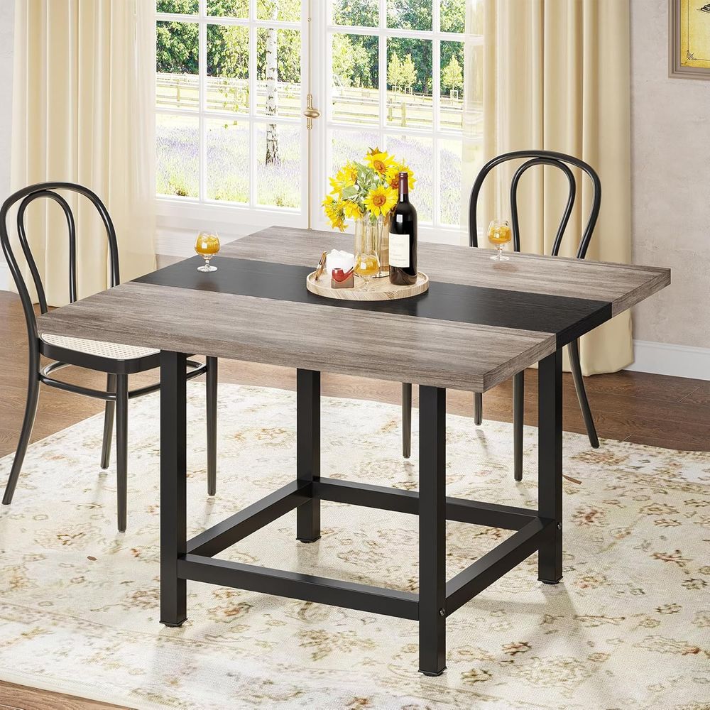39.4 Square Wooden Dining Tabl - مراجعة Commercial Kitchen Small Space وسعره