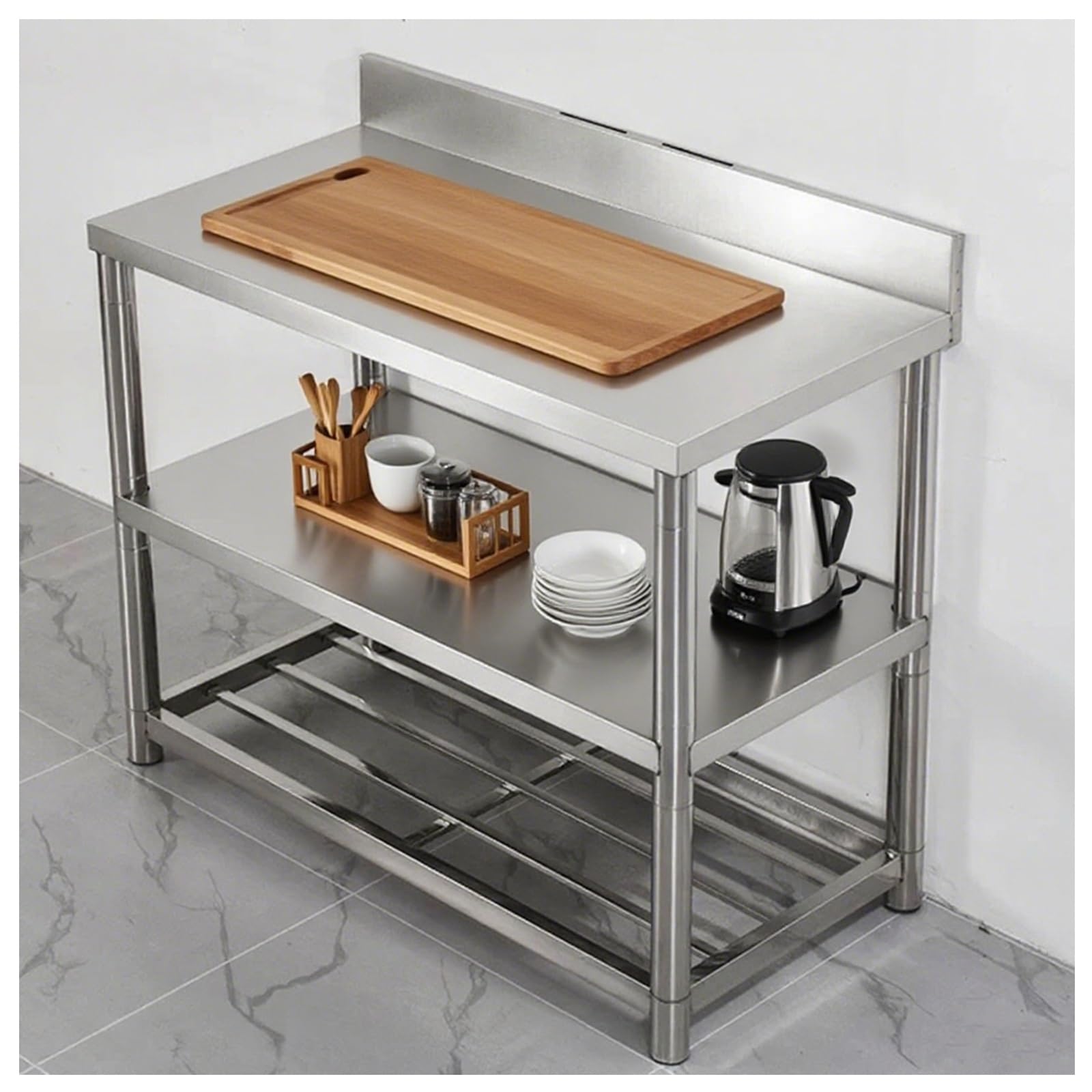 kz-Work Table Stainless Steel  - مراجعة Commercial Kitchen Bench وسعره