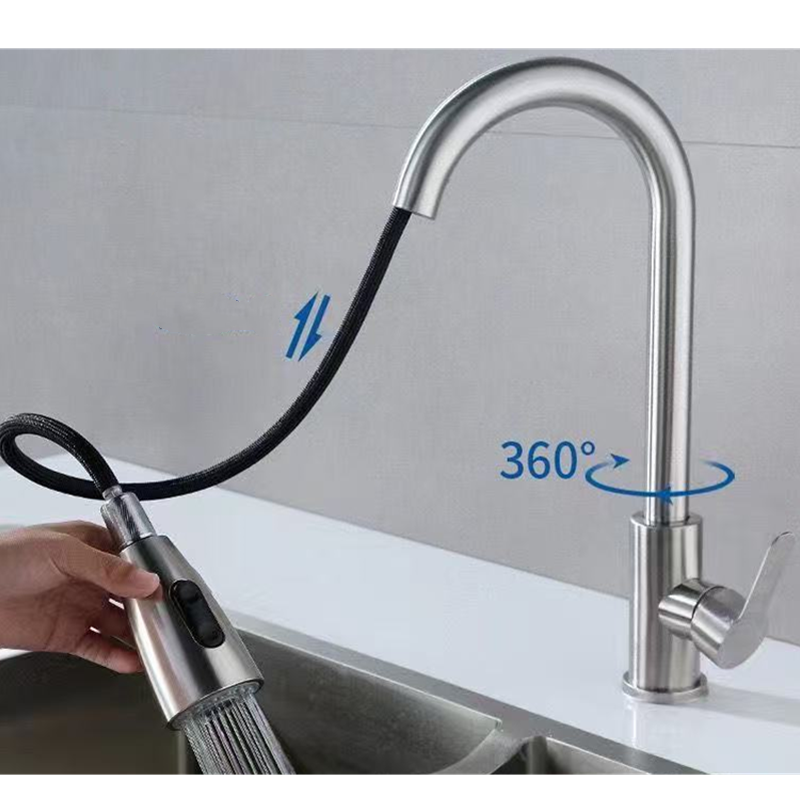Kitchen Faucet Single Hole Pul - مراجعة Commercial Kitchen Mixer Tap وسعره