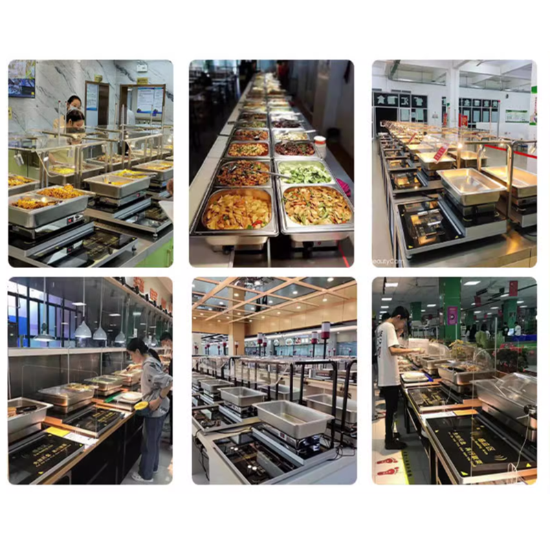 600W Commercial buffet furnace - مراجعة Commercial Kitchen Equipment وسعره