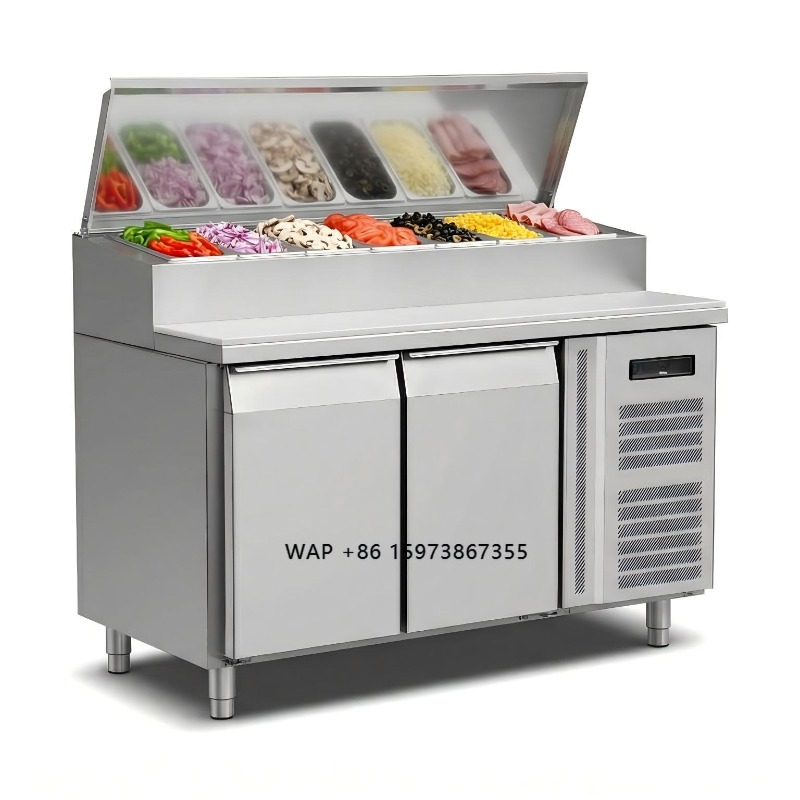 OEM Counter Fridge Sandwich Pr - مراجعة Commercial Kitchen Counter وسعره