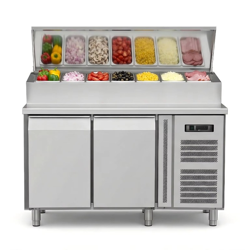 OEM Counter Fridge Sandwich Pr - مراجعة Commercial Kitchen Counter وسعره