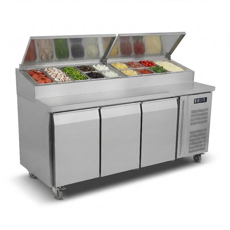 OEM Counter Fridge Sandwich Pr - مراجعة Commercial Kitchen Counter وسعره
