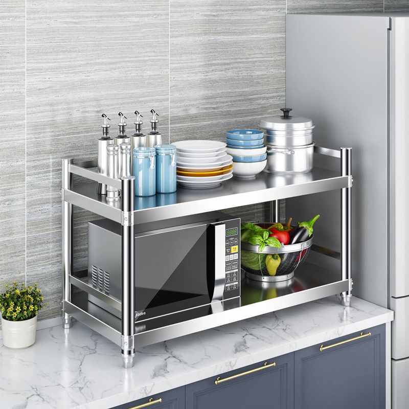 Adjustable Stainless Steel Kit - مراجعة Commercial Kitchen Small Space وسعره
