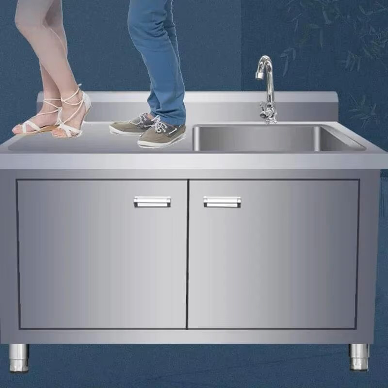 Commercial Metal Kitchen Sinks - مراجعة Commercial Kitchen Double Sink وسعره