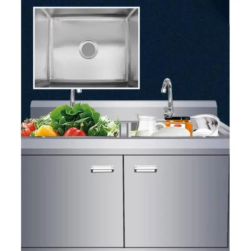 Commercial Metal Kitchen Sinks - مراجعة Commercial Kitchen Double Sink وسعره