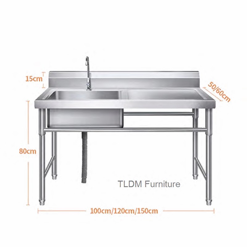 Outdoor Kitchen Sinks Commerci - مراجعة Commercial Kitchen Double Sink وسعره