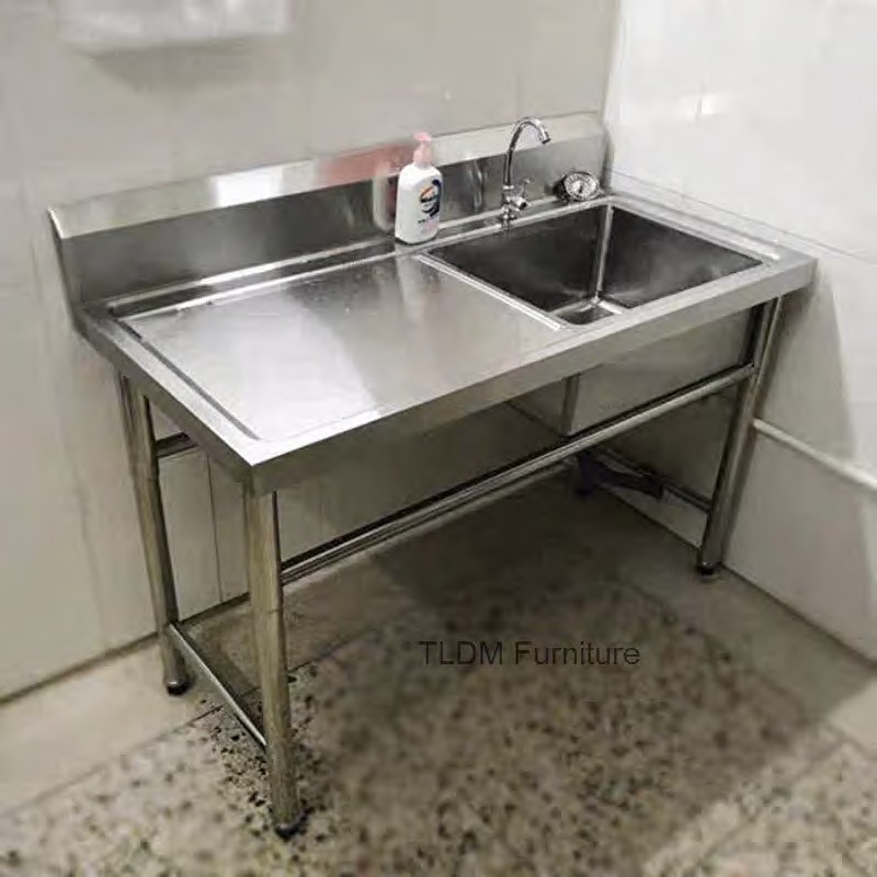 Outdoor Kitchen Sinks Commerci - مراجعة Commercial Kitchen Double Sink وسعره