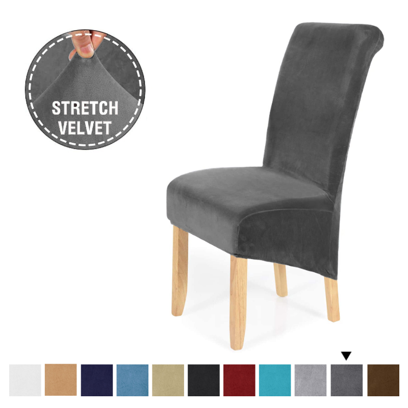 XL Size Stretch Velvet Dining  - مراجعة Commercial Kitchen Bench وسعره