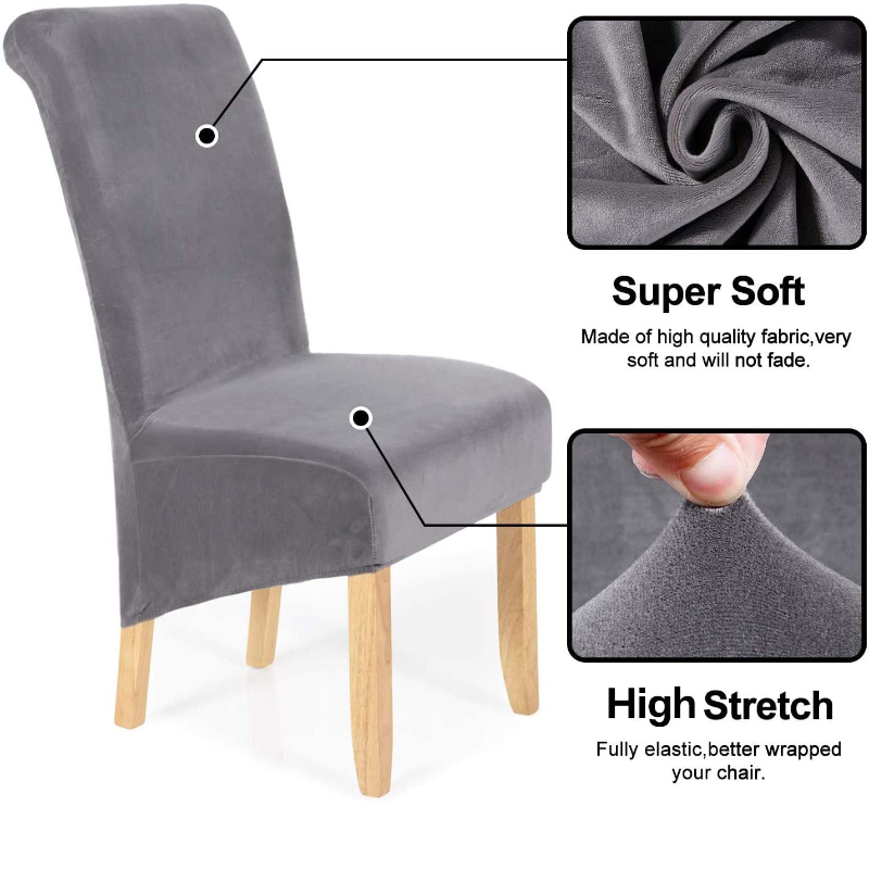 XL Size Stretch Velvet Dining  - مراجعة Commercial Kitchen Bench وسعره