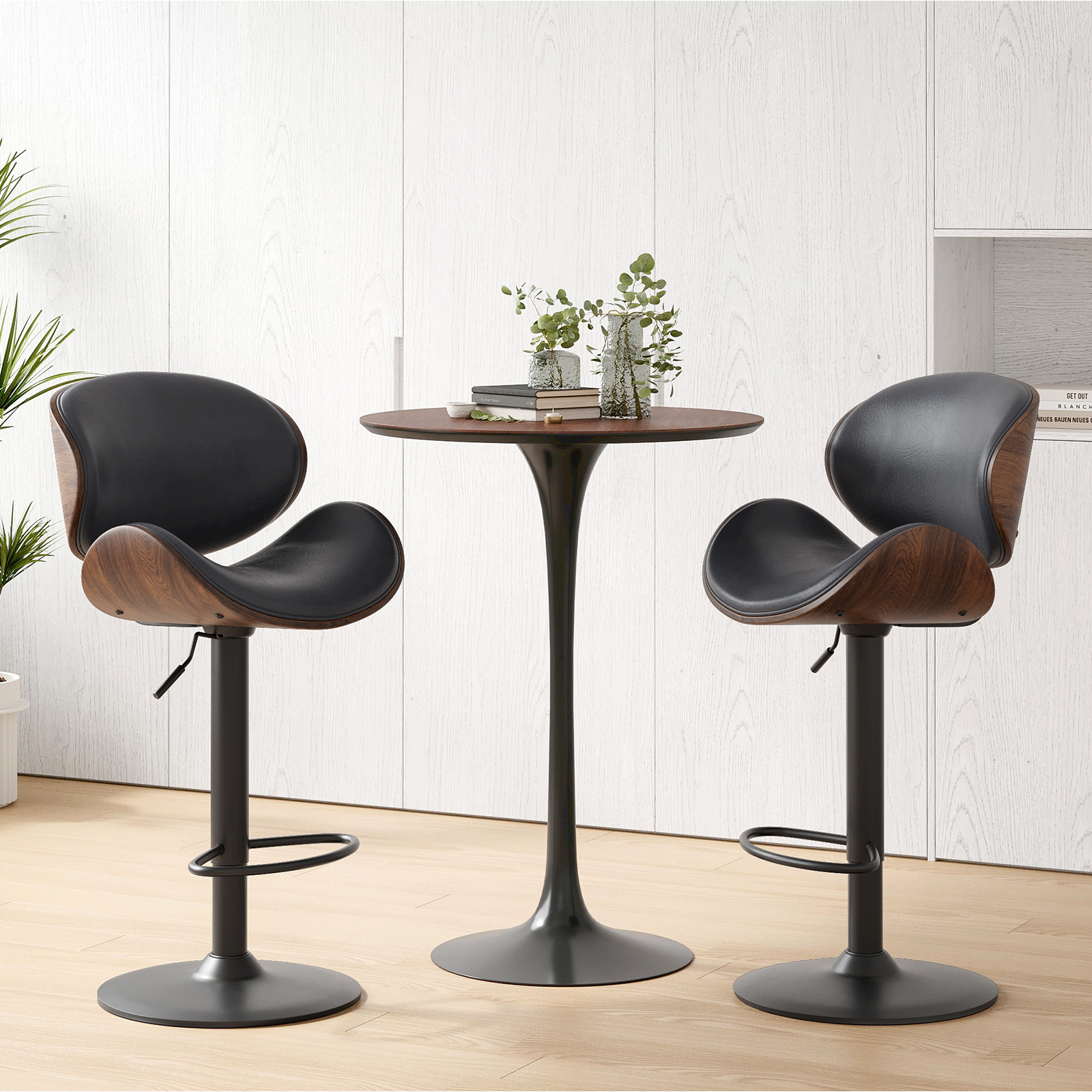 Farini Set of 2 Swivel Bar Sto - مراجعة Commercial Kitchen Counter وسعره
