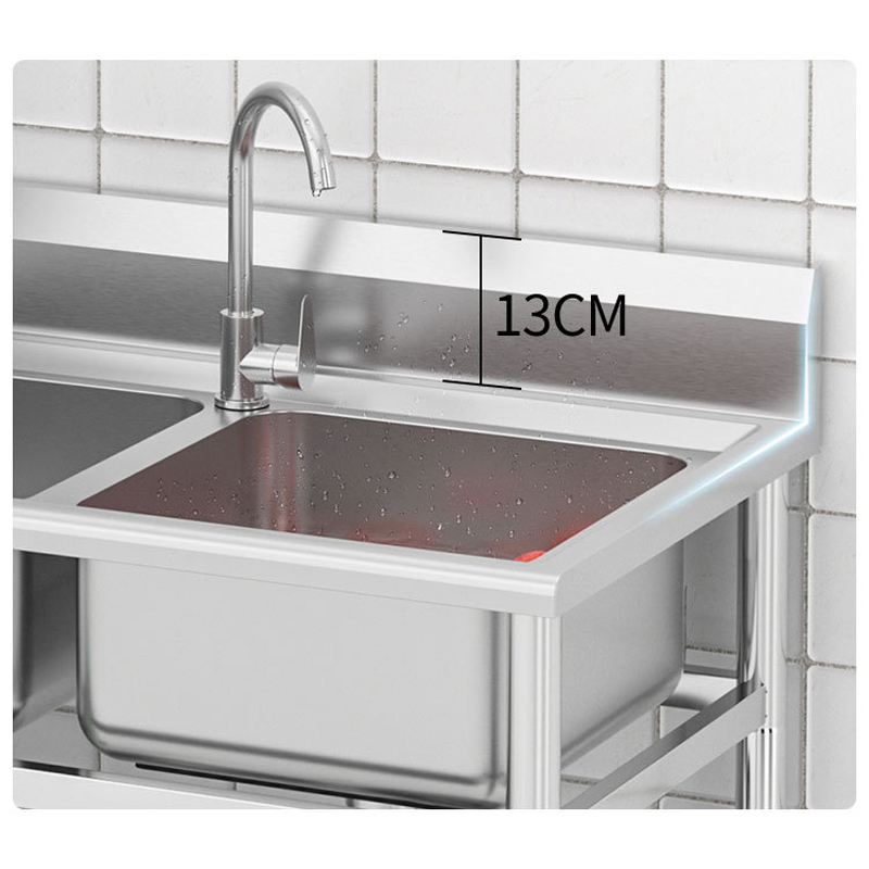 2026-stainless steel pool kitc - مراجعة Commercial Kitchen Double Sink وسعره
