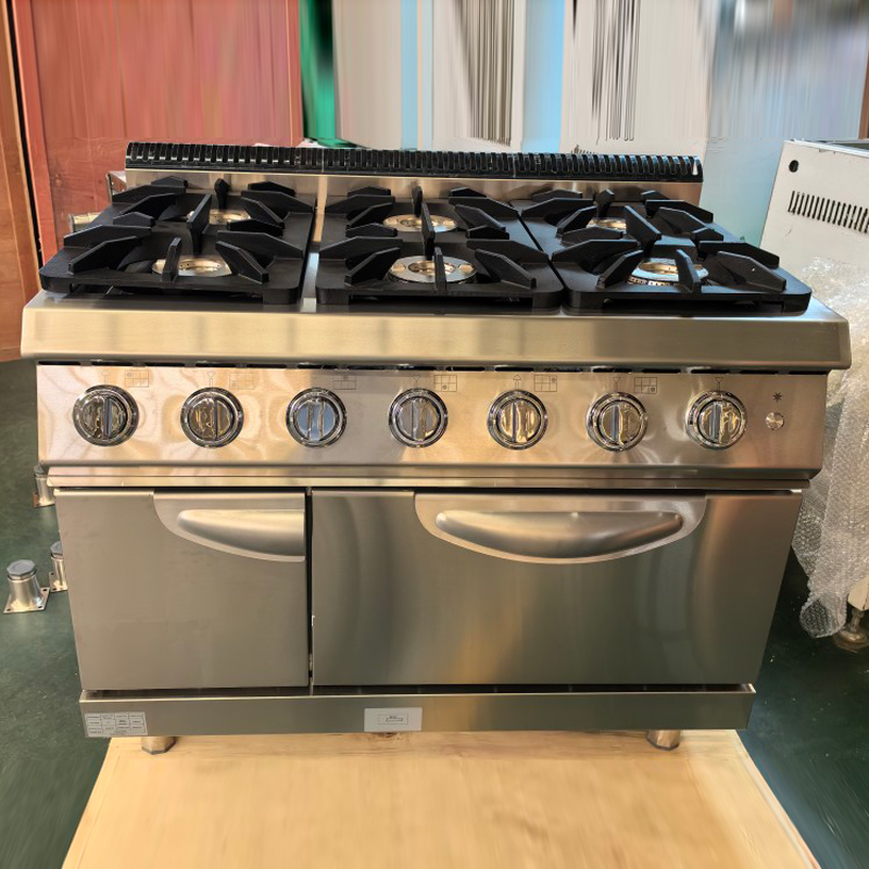 Commercial Gas Stove Stainless - مراجعة Commercial Kitchen Equipment وسعره