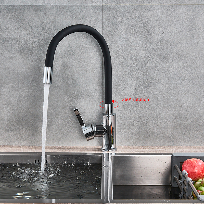 Vidric Chrome Black Kitchen Si - مراجعة Commercial Kitchen Mixer Tap وسعره