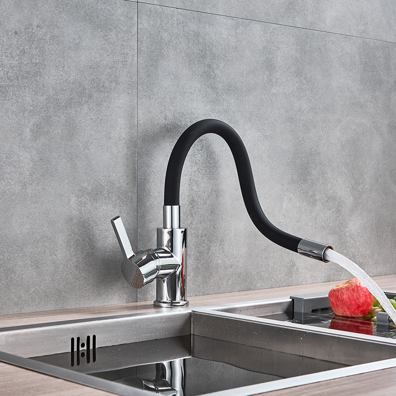 Vidric Chrome Black Kitchen Si - مراجعة Commercial Kitchen Mixer Tap وسعره