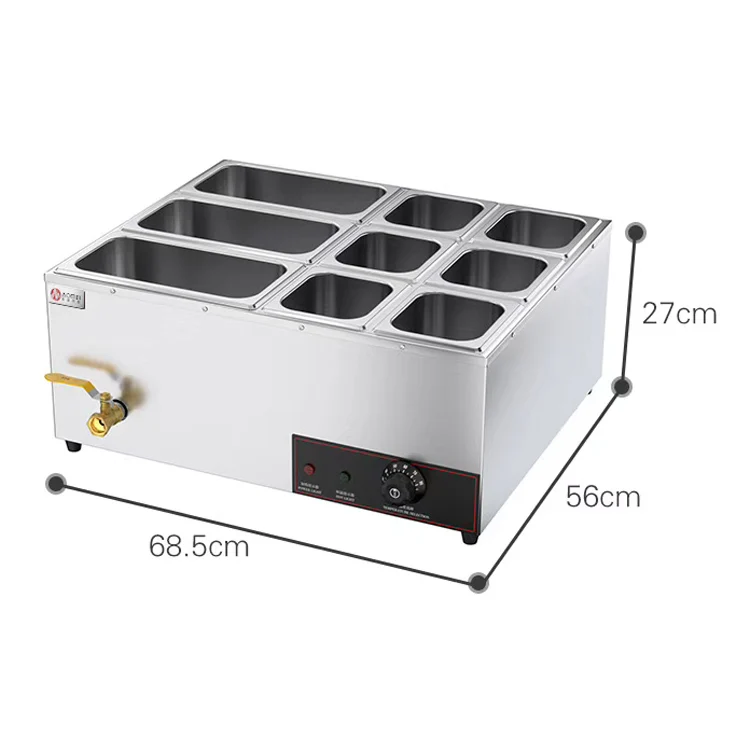 -Hotel Restaurant Chaffing Dis - مراجعة Bain Marie Food Warmer وسعره