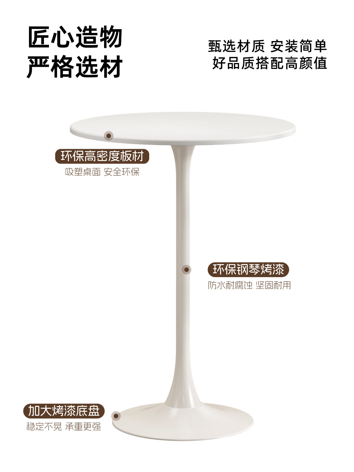 Modern Round Bar Table with Hi - مراجعة Commercial Kitchen Small Space وسعره