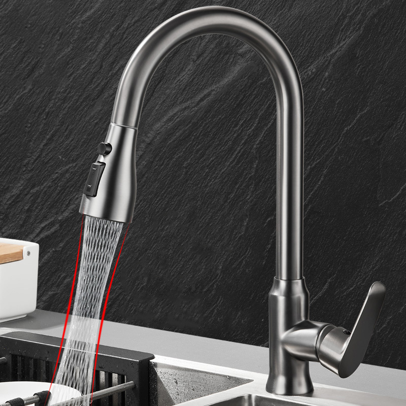 Kitchen Faucet Single Hole Pul - مراجعة Commercial Kitchen Mixer Tap وسعره