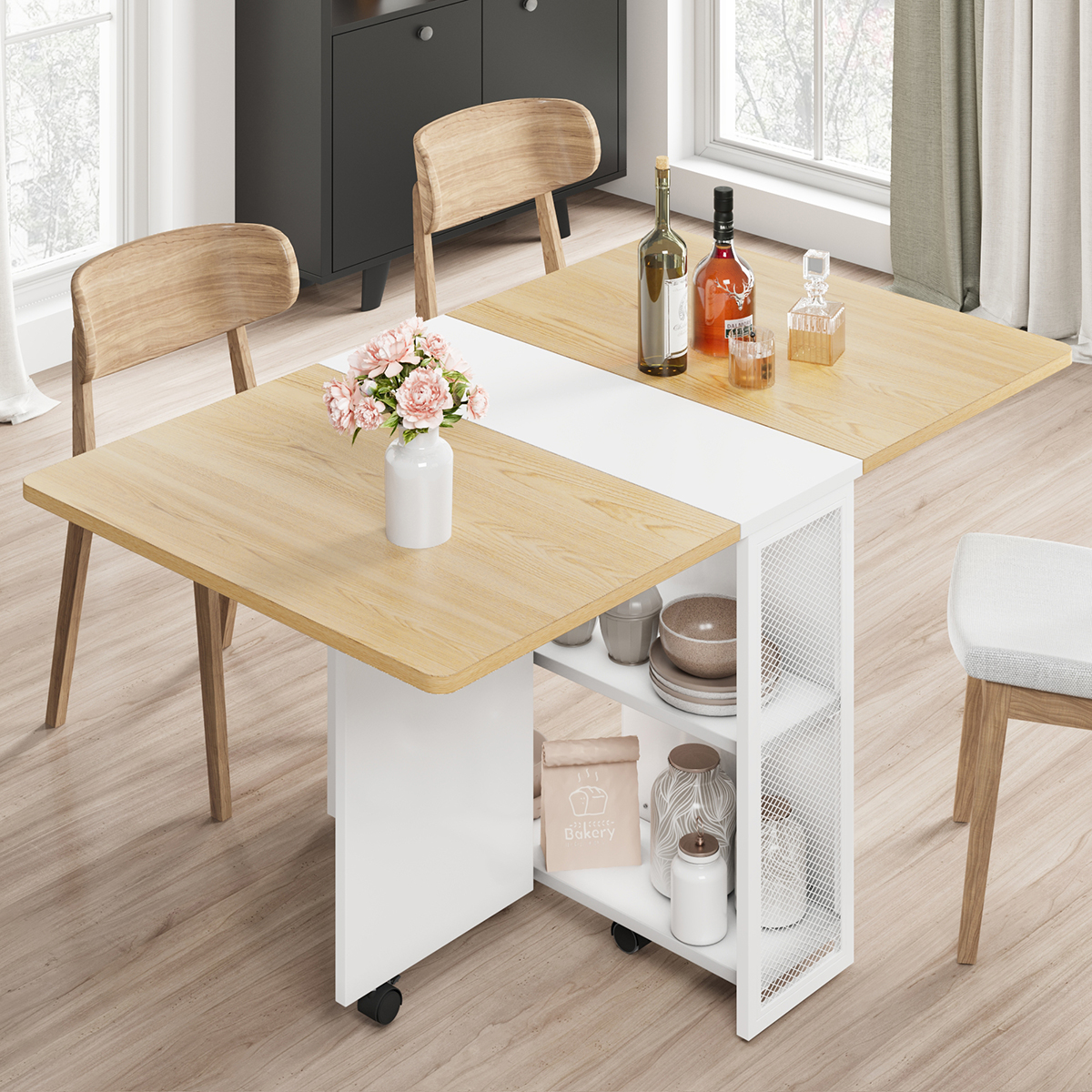 Space-Saving Folding Computer  - مراجعة Commercial Kitchen Small Space وسعره