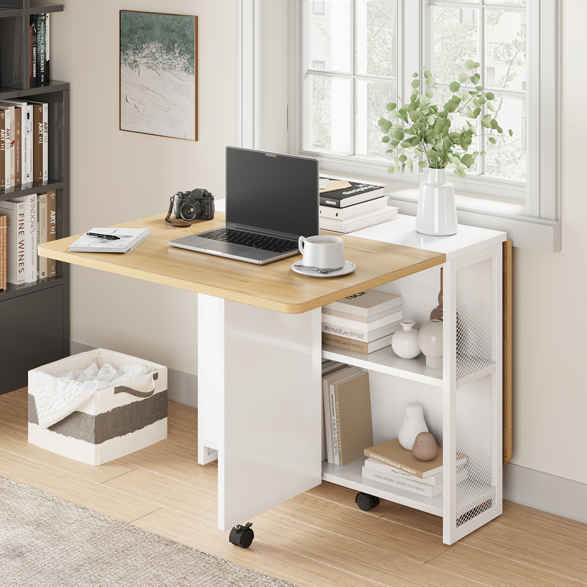 Space-Saving Folding Computer  - مراجعة Commercial Kitchen Small Space وسعره