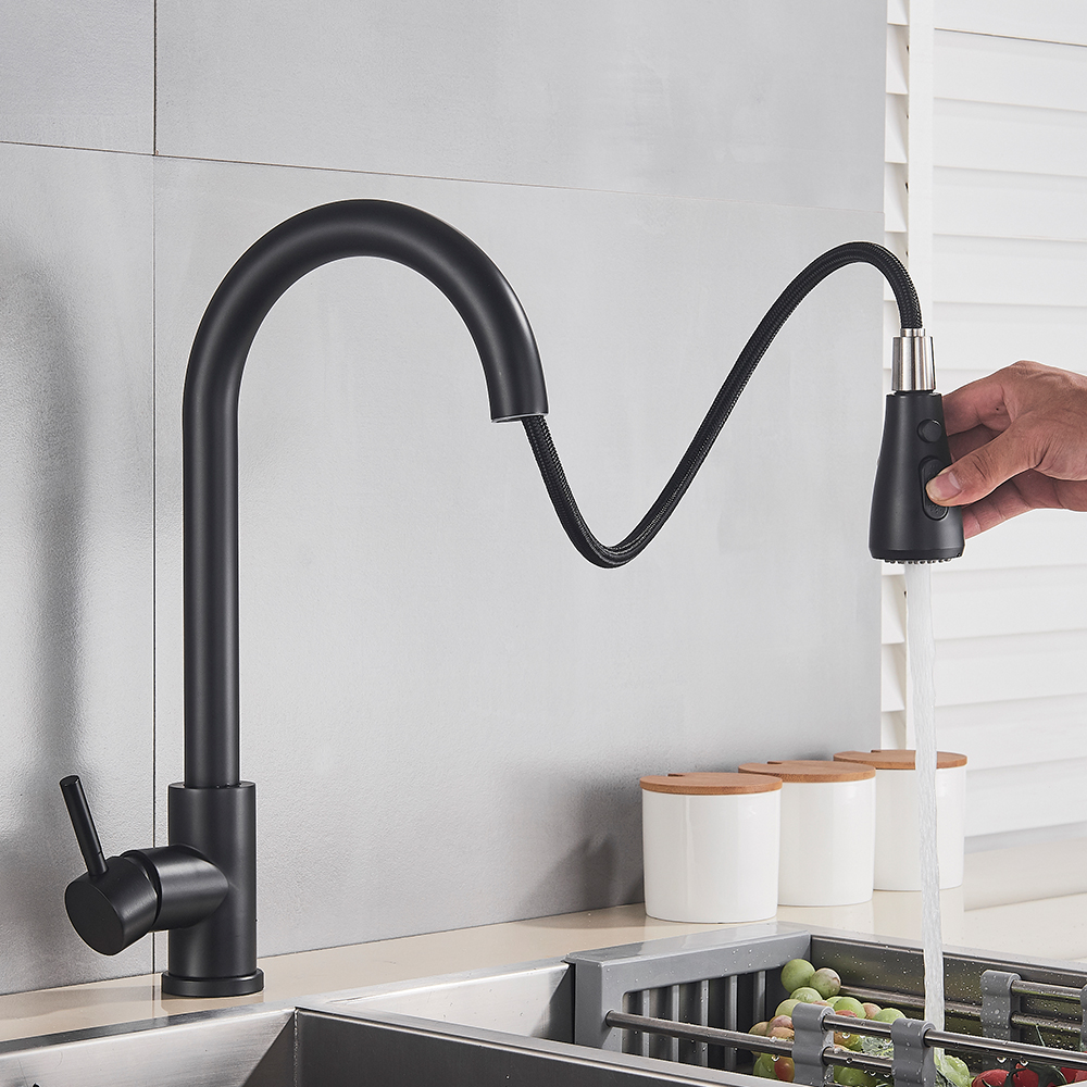Rozin Black Kitchen Faucet Sin - مراجعة Commercial Kitchen Mixer Tap وسعره