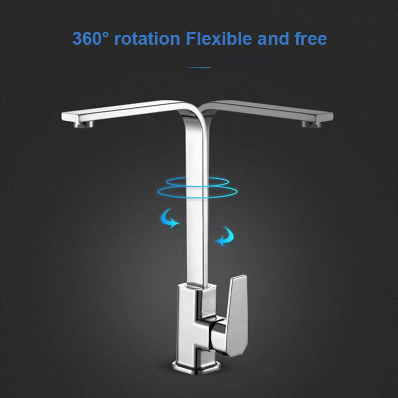 360° Rotatable Kitchen Sink Fa - مراجعة Commercial Kitchen Mixer Tap وسعره