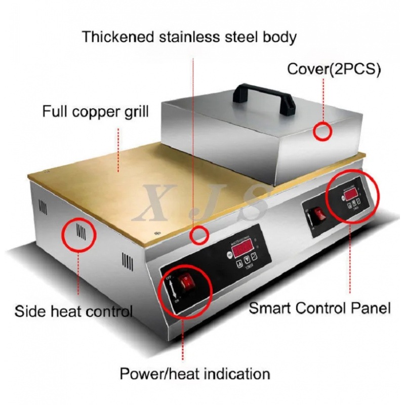 Intelligent Dual-Plate Pancake - مراجعة Commercial Kitchen Equipment وسعره