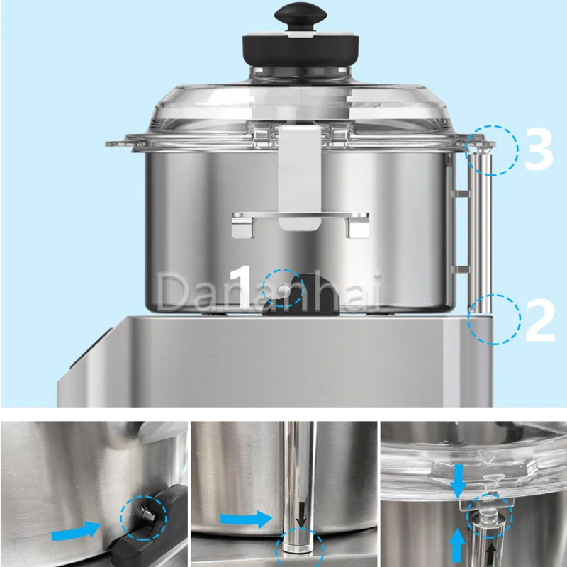 Desktop Meat Processing Machin - مراجعة Commercial Kitchen Equipment وسعره