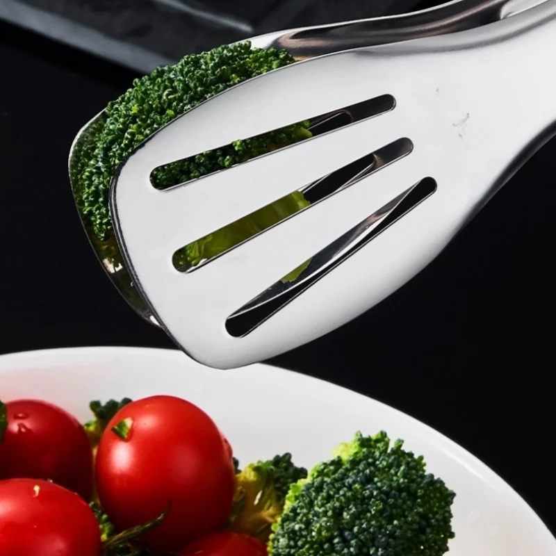 Stainless Steel Food Tongs - H - مراجعة Commercial Kitchen In Home وسعره