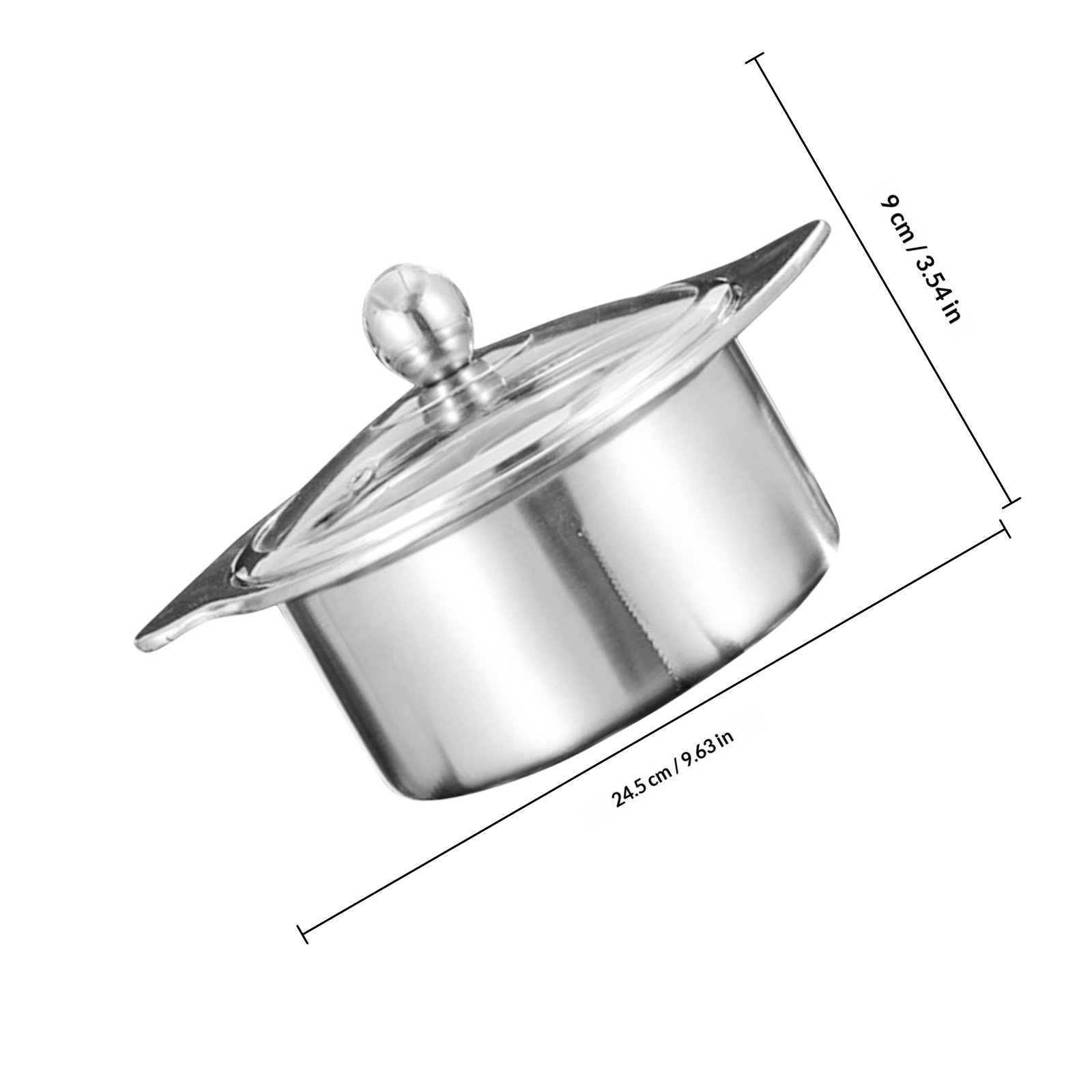 16Cm Divided Hot Pot Stainless - مراجعة Commercial Kitchen In Home وسعره
