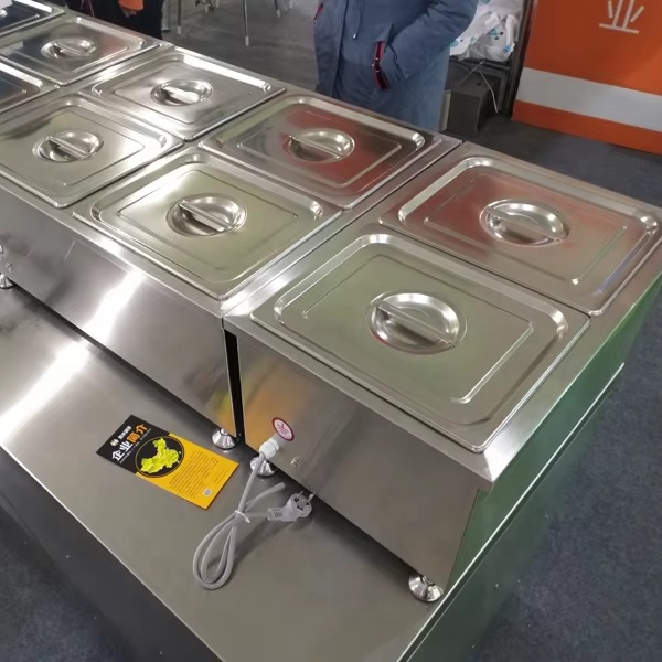 T Series Commercial Kitchen Fo - مراجعة Bain Marie Food Warmer وسعره