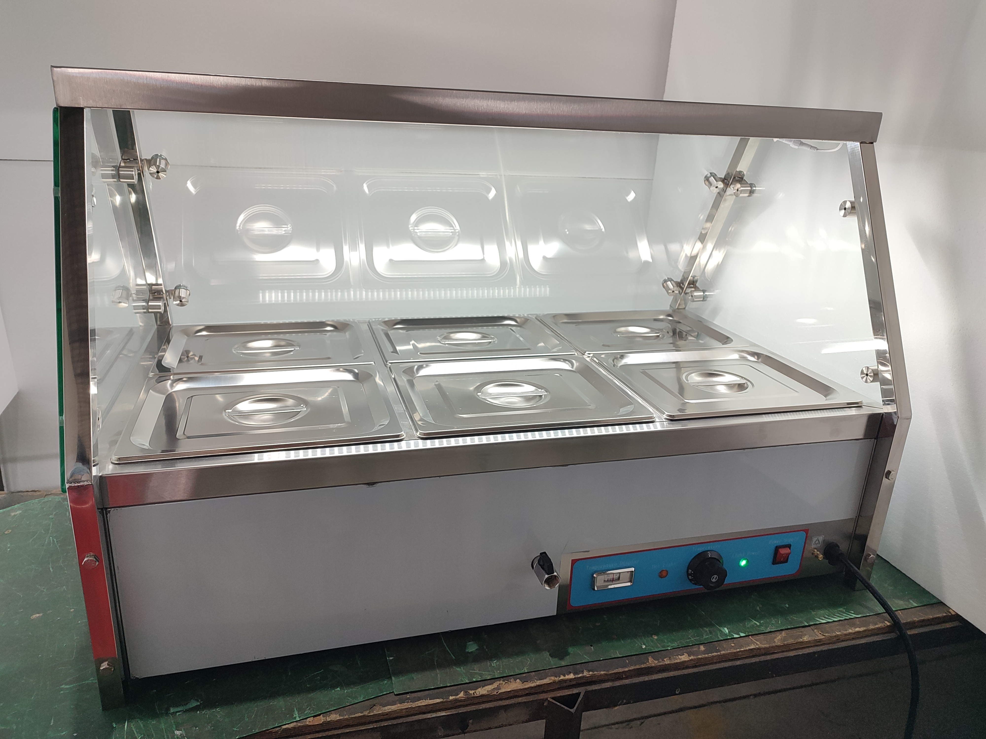 Stainless Steel Restaurant Fas - مراجعة Bain Marie Food Warmer وسعره