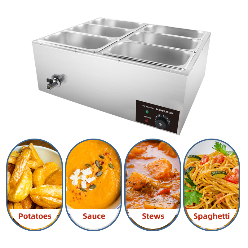 Stainless Steel Electric Food  - مراجعة Bain Marie Food Warmer وسعره