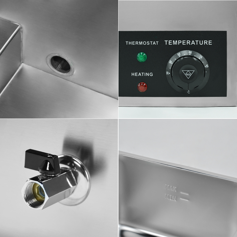 Stainless Steel Electric Food  - مراجعة Bain Marie Food Warmer وسعره