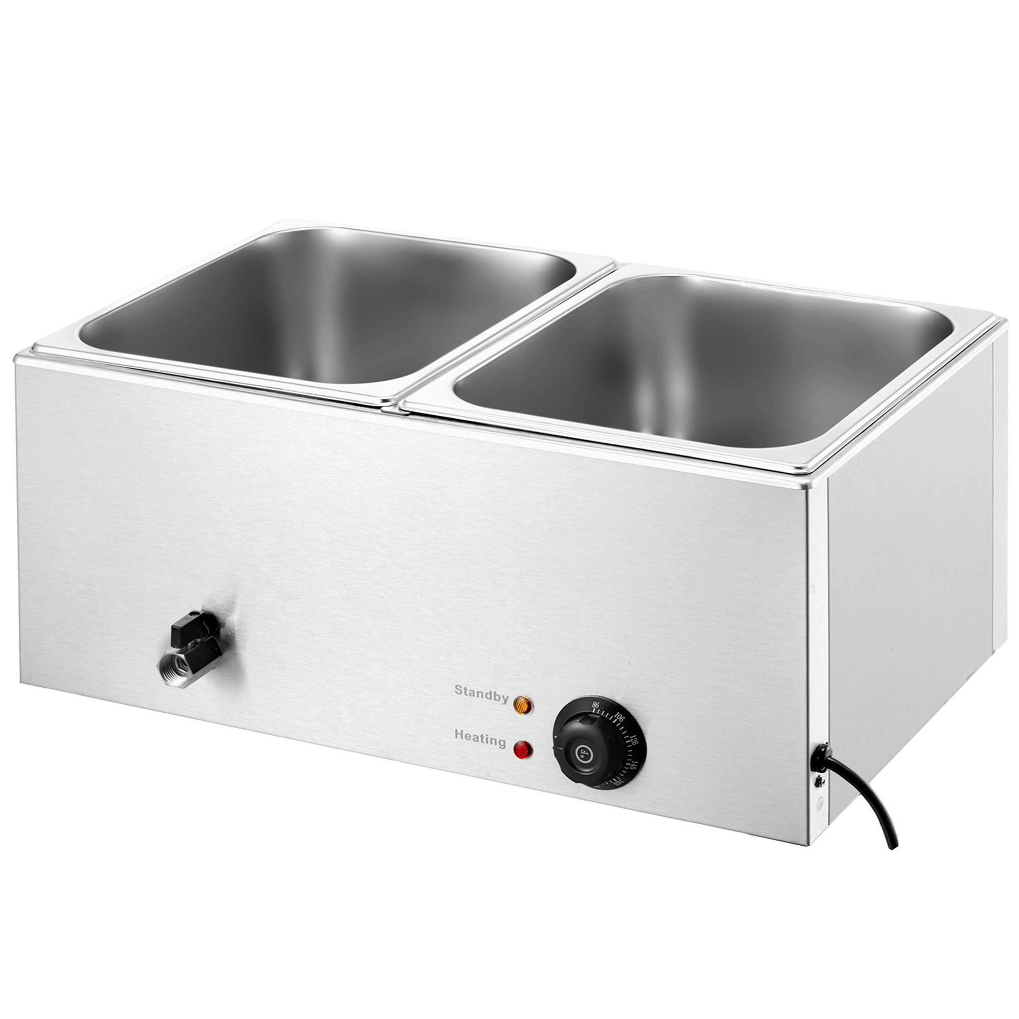 Stainless Steel Electric Bain  - مراجعة Bain Marie Food Warmer وسعره