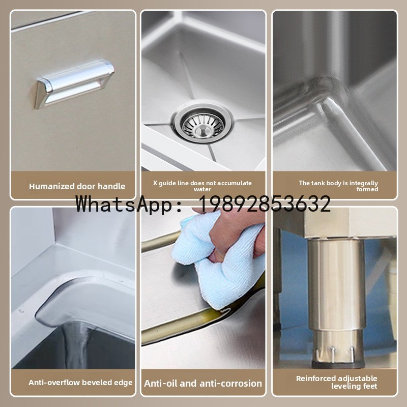 CZ Modern Minimalist 304 Stain - مراجعة Commercial Kitchen Double Sink وسعره