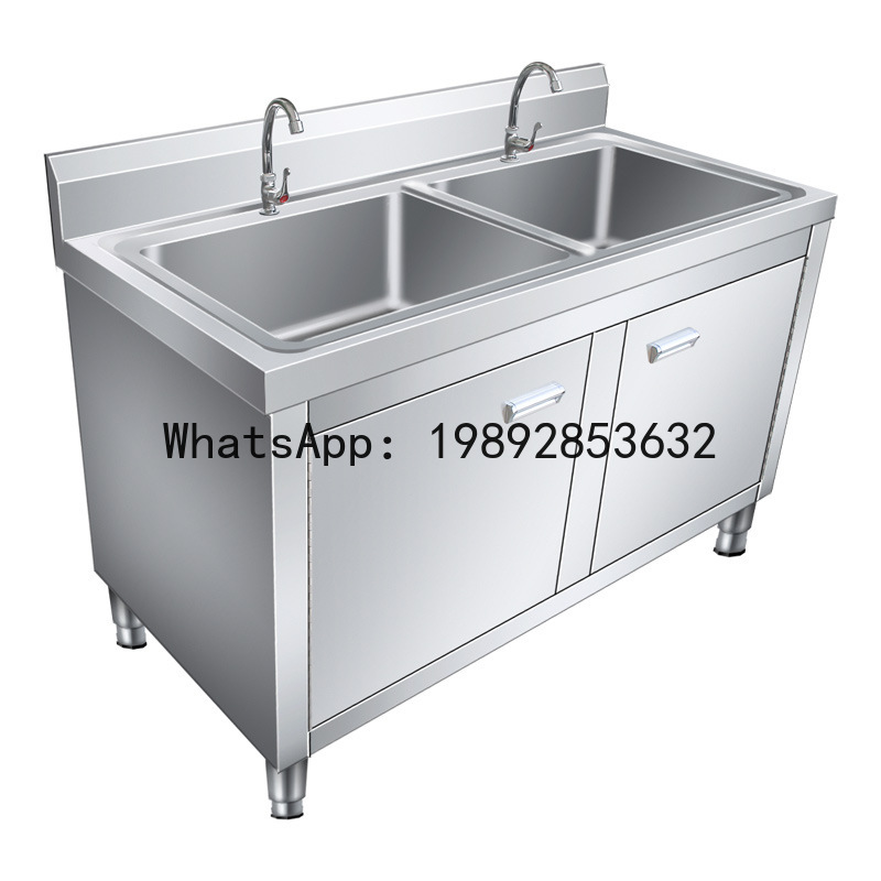 CZ Modern Minimalist 304 Stain - مراجعة Commercial Kitchen Double Sink وسعره