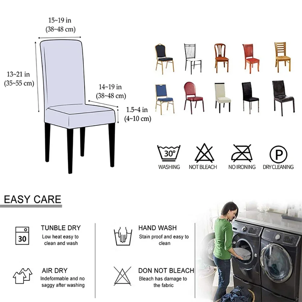 Elastic Chair Cover Plain Span - مراجعة Commercial Kitchen Bench وسعره