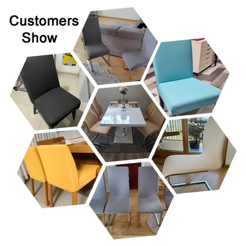 Elastic Chair Cover Plain Span - مراجعة Commercial Kitchen Bench وسعره