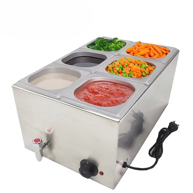 Good Quality Stainless Steel B - مراجعة Bain Marie Food Warmer وسعره